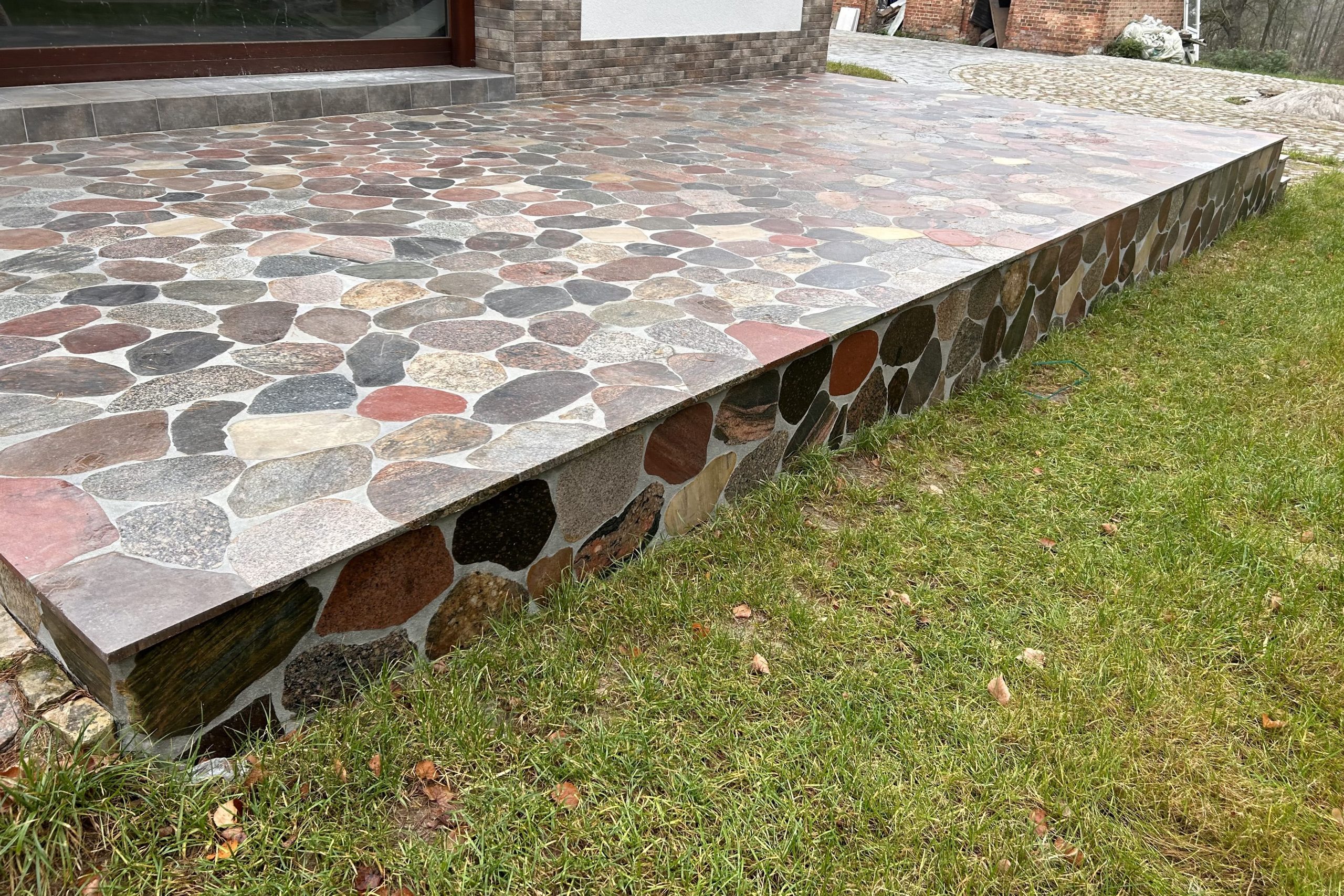 Terrasse - STENOS 02 MULTIKOLOR STONE PLASTERS